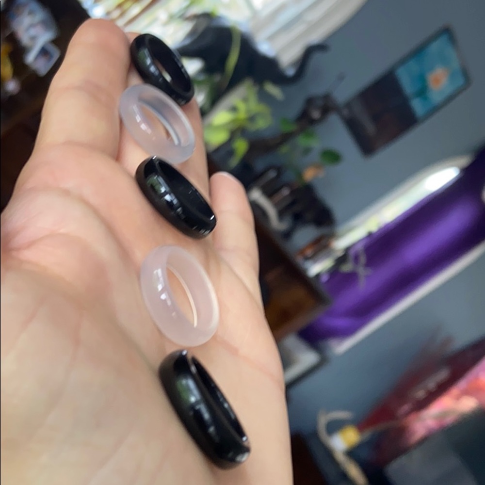 Zebra Agate Set - Picture 4 of 5